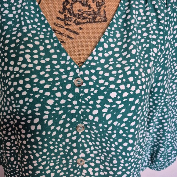 Mittoshop Polka Dot Blouse - Picture 2 of 7